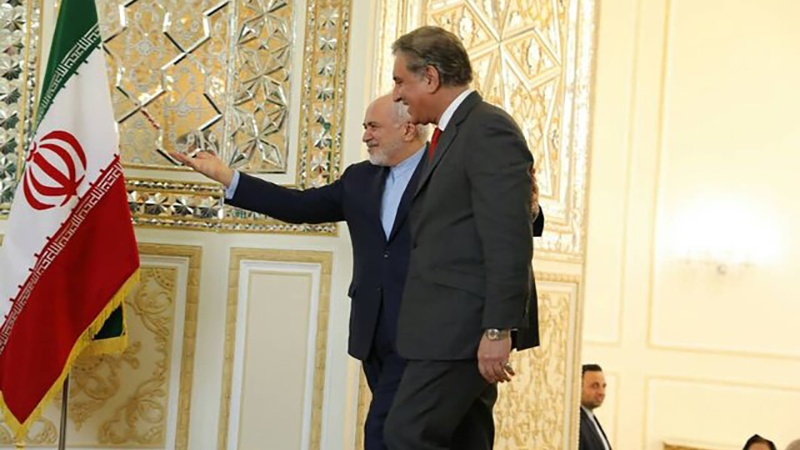 ایران و پاکستان کے وزرائے خارجہ کی ملاقات