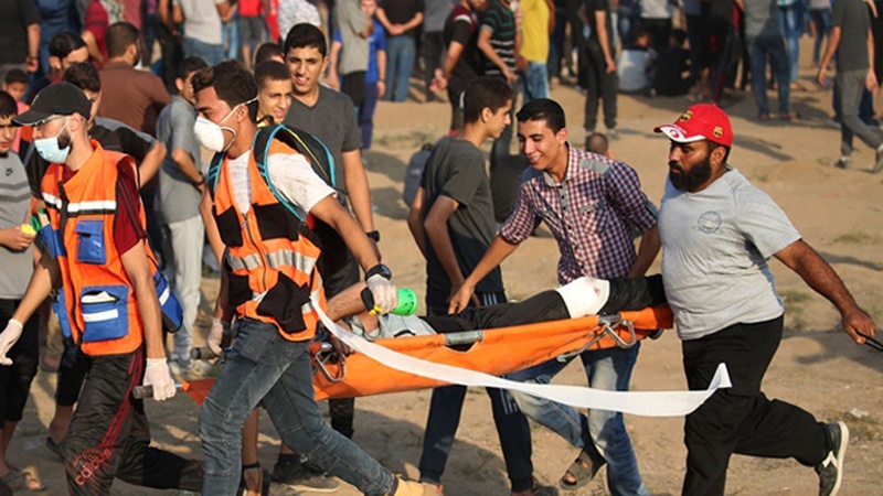 فلسطینیوں پر غاصب صیہونیوں کی جارحیت