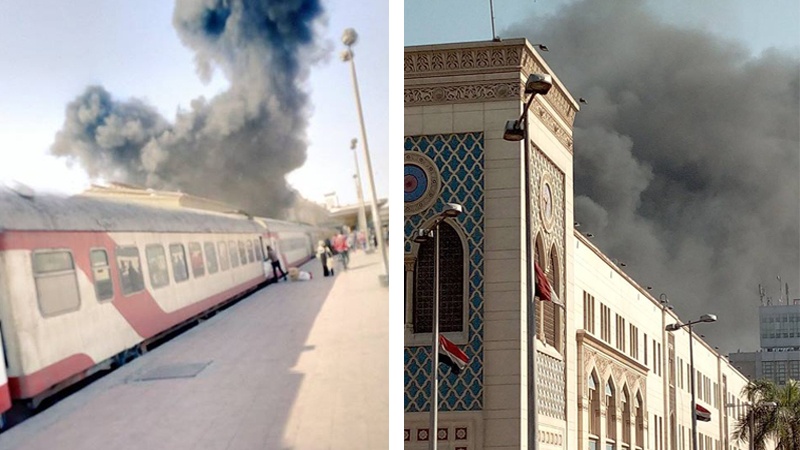 مصر میں ٹرین کا حادثہ، 60 افراد ہلاک اور زخمی