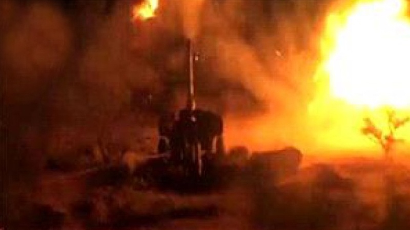 سعودی فوجی ٹھکانوں پر یمنی فوج کا جوابی حملہ