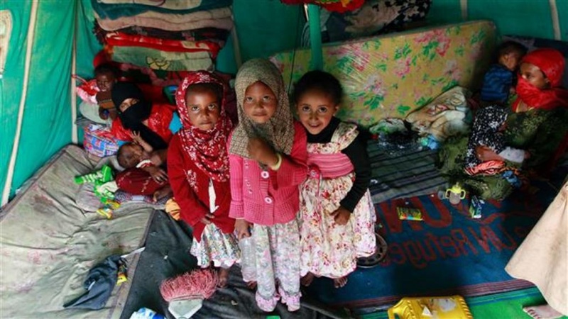 گذشتہ ایک سال میں ایک لاکھ یمنی بچے سعودی جارحیت میں جاں بحق