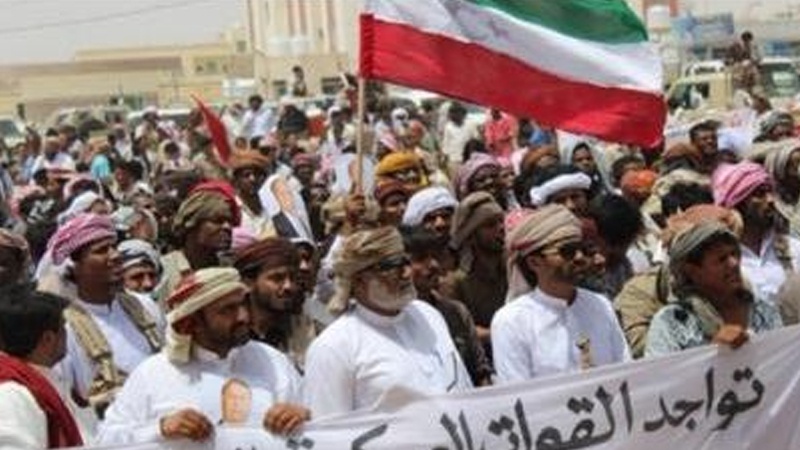 یمن کے صوبہ المہرہ کے باشندوں اور جارح سعودی فوجیوں کے درمیان لڑائی