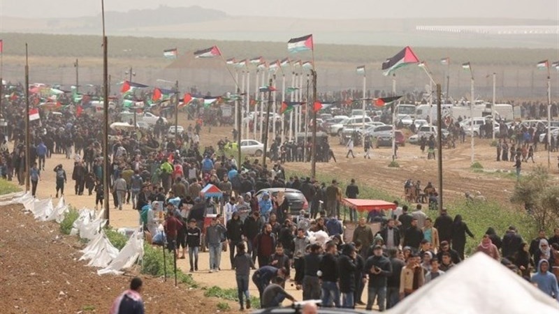 پرامن واپسی مارچ پر وحشیانہ حملہ، فلسطینی لڑکی شہید