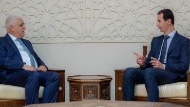 Photo of شامی صدر سے عراق کے قومی سلامتی کے مشیر کی ملاقات