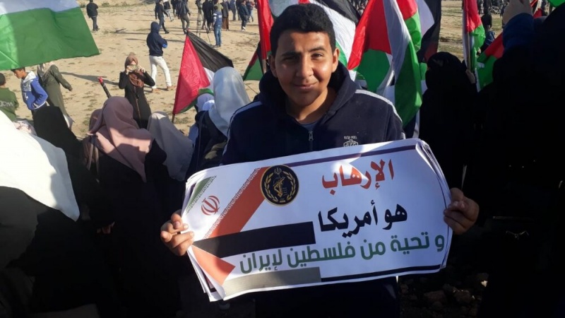 فلسطین سپاہ پاسداران کا حامی ۔