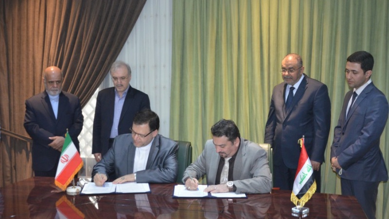ایران اور عراق کے درمیان صحت کے شعبے میں تعاون کی یادداشت پر دستخط