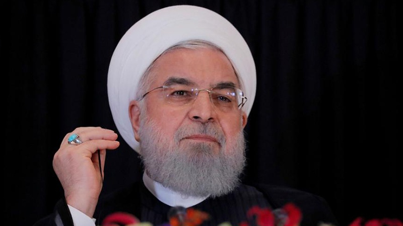 ایران مخالف امریکی اقدامات دہشت گردی ہیں، صدر روحانی