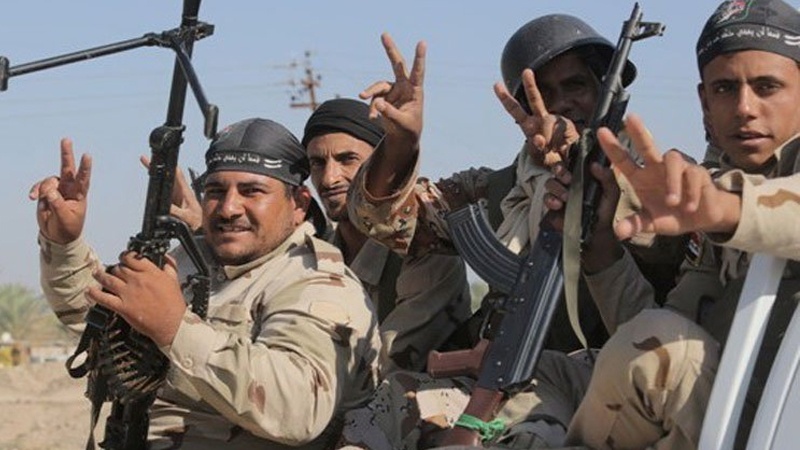 عراق میں دہشت گردوں کے خفیہ ٹھکانے پر حشدالشعبی کا حملہ