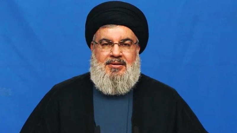جواد ظریف عالمی سامراج کے خلاف حق کی آواز ہیں : حسن نصراللہ