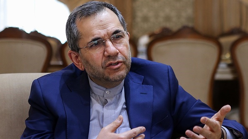 وزیرخارجہ پر امریکی پابندیوں پر ایرانی مندوب کا ردعمل