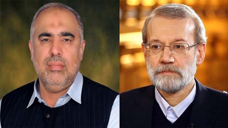 کشمیر کی صورتحال پر ایران و پاکستان کے اسپیکروں کی گفتگو