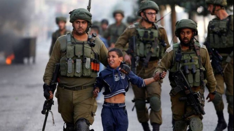 اسرائیلی فوج کی دس سالہ فلسطینی بچے سے باز پرس