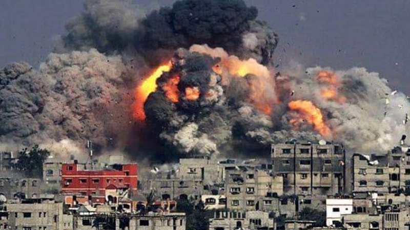 فلسطینیوں کا قتل عام کرنے کے لئے اسرائیلی فوج گیس کے بم استعمال کر رہی ہے
