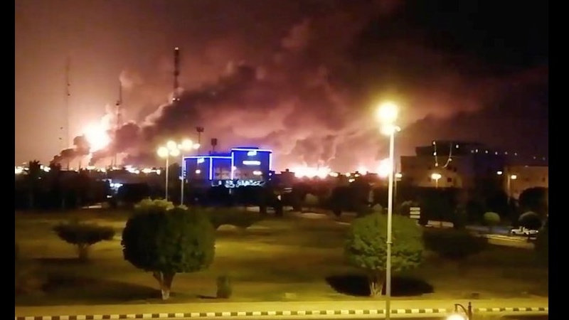 سعودی تیل کمپنی آرامکوپر ڈرون حملہ