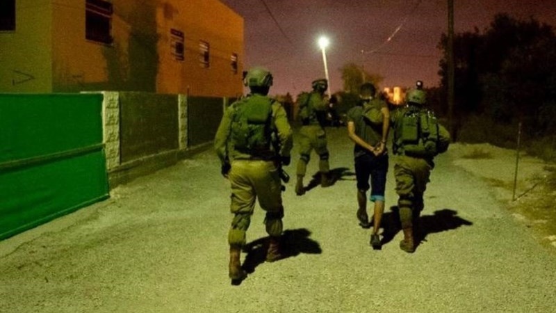 شمالی الخلیل پر غاصب صیہونی فوجیوں کی یلغار