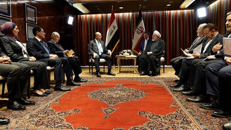 ایران اور عراق کے صدور کی ملاقات