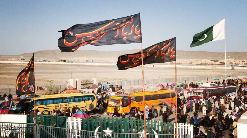 پاکستانی زائرین کا آخری قافلہ