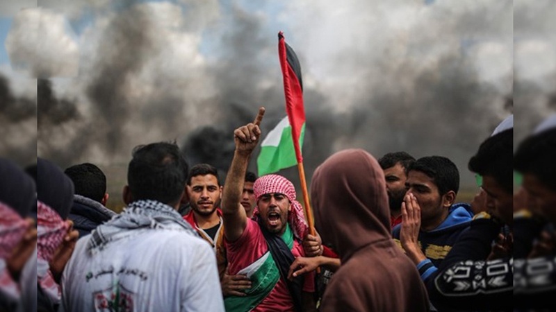 اسرائیلی جیلوں میں قید فلسطینیوں پر تشدد کے خلاف احتجاج