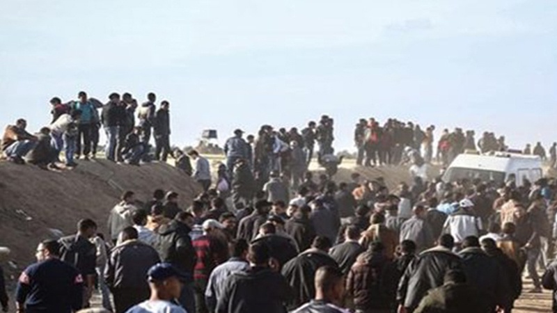 فلسطینیوں کا ستتر ہواں پرامن واپسی مارچ