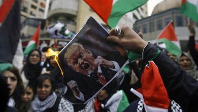 Photo of امریکہ اور اسرائیل کے خلاف فلسطینیوں کا غم غصہ