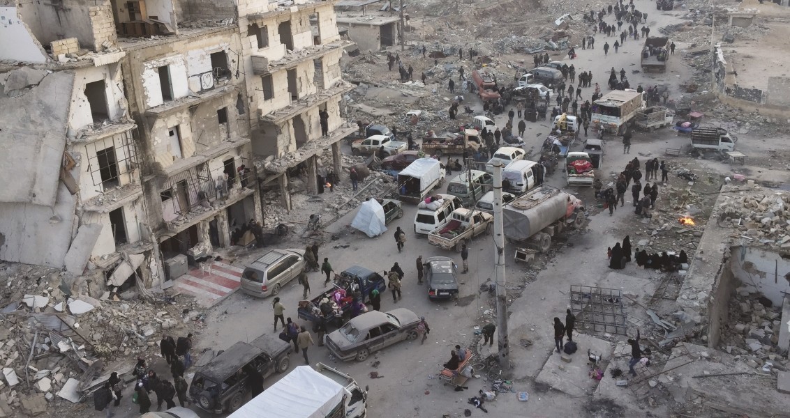 دہشت گردوں کا حلب کے بعض علاقوں پر حملہ