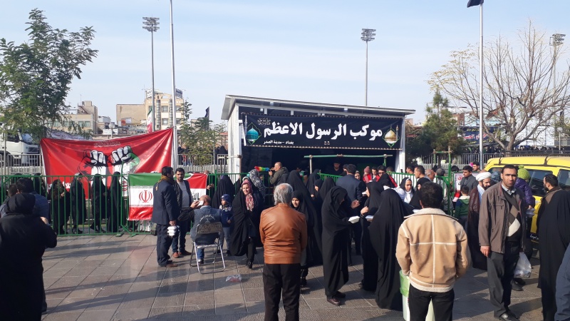 ایران میں بھی جاری ہے عراقی ضیافت کا سلسلہ ۔