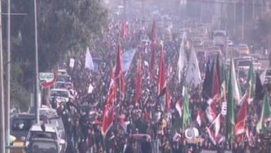 Photo of بغداد کے عوام کا تخریب کاروں کے خلاف مظاہرہ