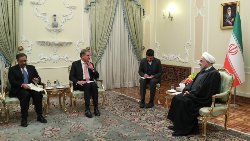 ایران و پاکستان کے مابین صمیمانہ روابط کے فروغ پر تاکید