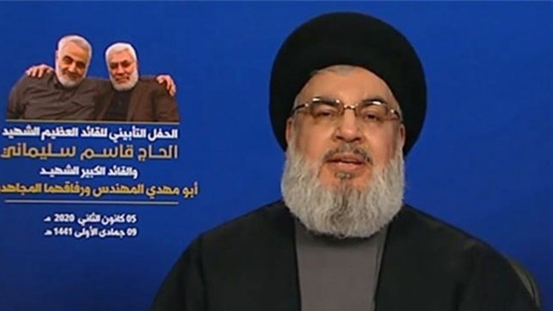 امریکا کو جنرل سلیمانی کے قتل کا تاوان ادا کرنا ہی ہوگا، سید حسن نصراللہ