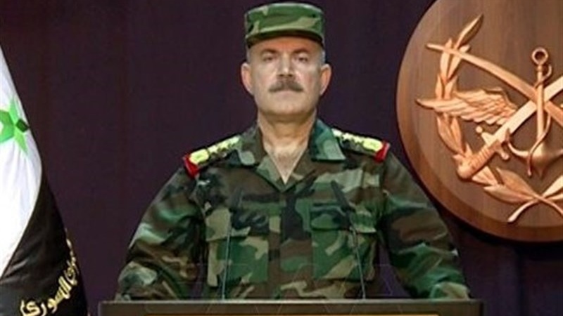 شامی فوج کا بیان، دہشت گردوں کو نجات دلانے کے لئے ترکی اور اسرائیل میں خفیہ رابطہ ہے