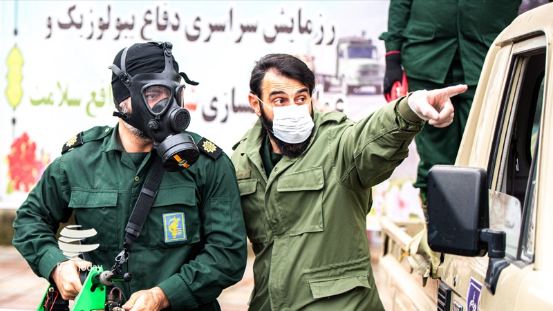 انسداد کورونا مہم میں سپاہ پاسداران پیش پیش+ تصاویر