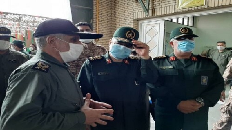 میجر جنرل سلامی نے ” لیزر ہدایت” میزائل سسٹم کی نقاب کشائی کی