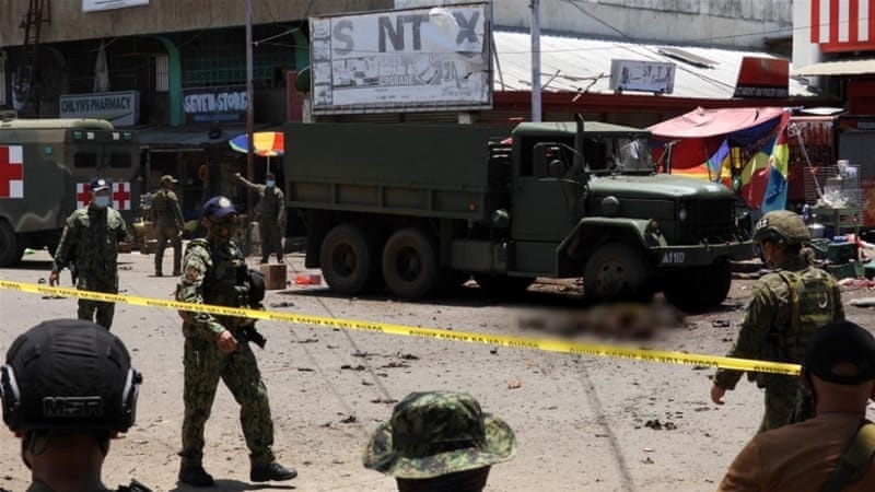 فلپائن میں دہشت گردانہ دھماکے، درجنوں ہلاک اور زخمی