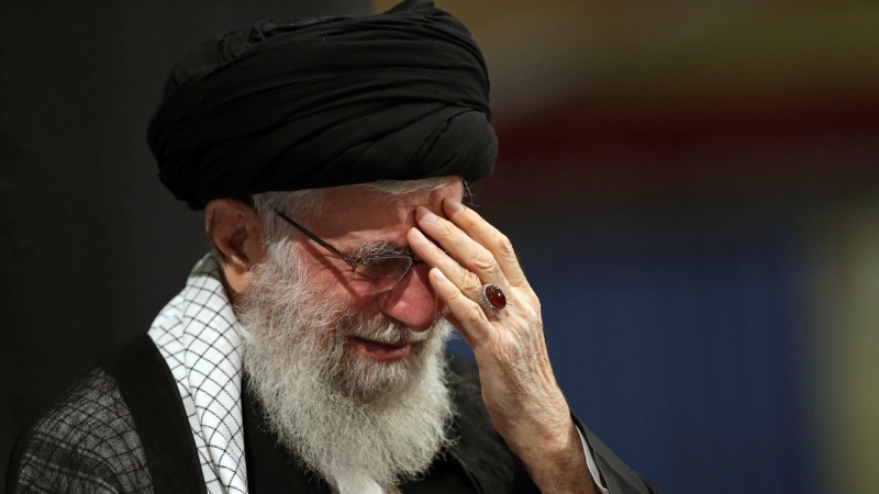 دوسری مجلس / رہبر انقلاب اسلامی کی موجودگی میں مجلس عزا