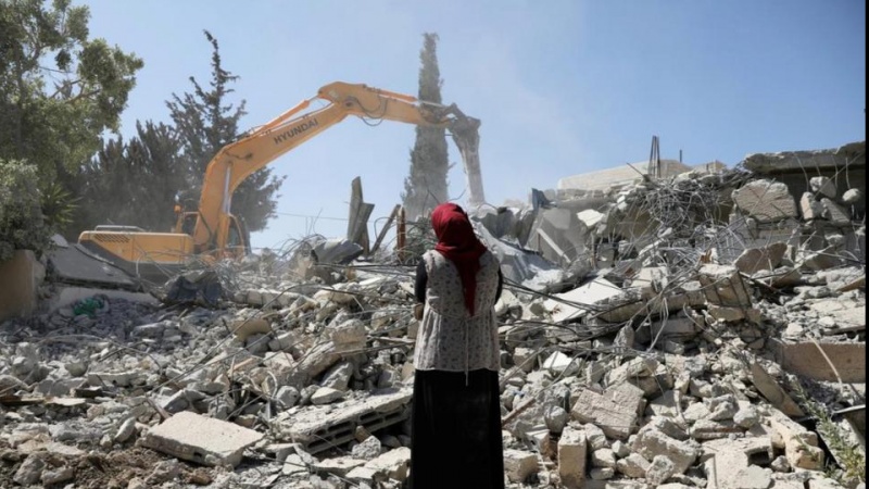 صیہونیوں کی دہشتگردی، فلسطینیوں کے مزید مکانات مسمار کر دئے