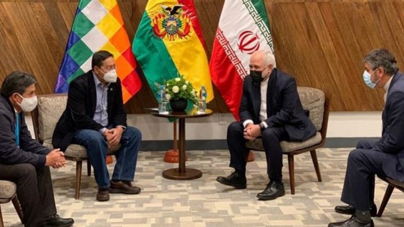 بولویہ کے منتخب صدر سے ایران کے وزیر خارجہ کی ملاقات