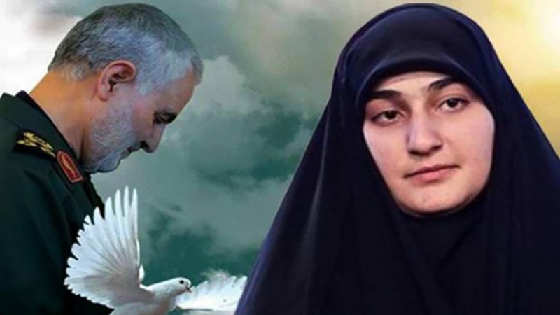 شہید سلیمانی کے حالات زندگی کے حوالے سے ان کی بیٹی کا انٹرویو