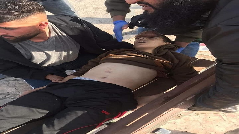 غاصب صہیونی نے ایک اور کم سن بچے کو شہد کردیا۔