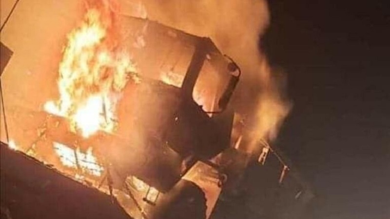 عراق: امریکی دہشت گرد فوجیوں کے کانوائے پر حملہ