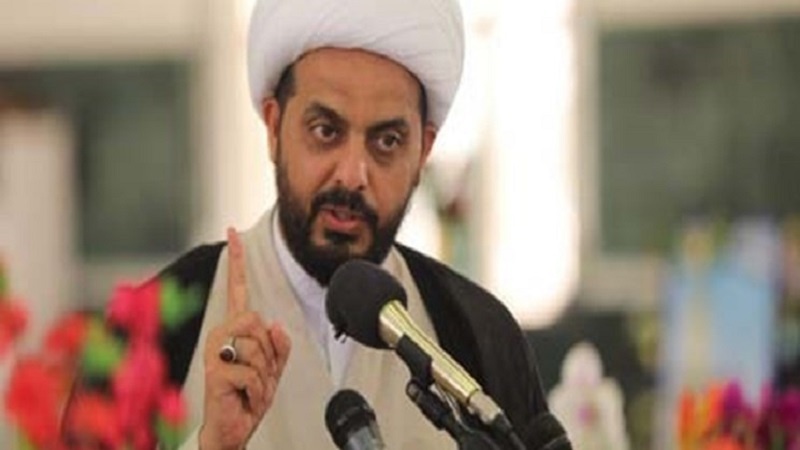 عراق سے امریکی فوجیوں کو نکالنا، مزاحمت کا مسلمہ حق ہے: شیخ الخزعلی