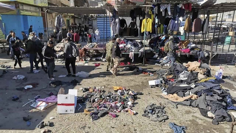 داعش نے بغداد خودکش حملوں کی ذمہ داری قبول کی