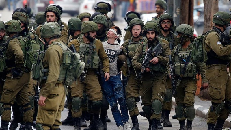 غرب اردن میں فلسطینی مظاہرین کی سرکوبی