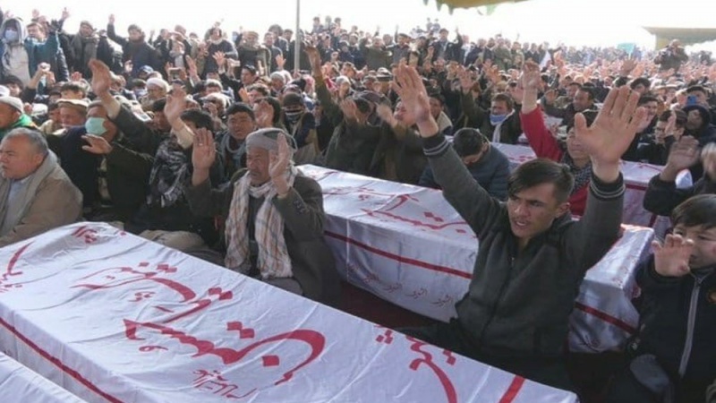کوئٹہ پاکستان میں دھرنا بدستور جاری