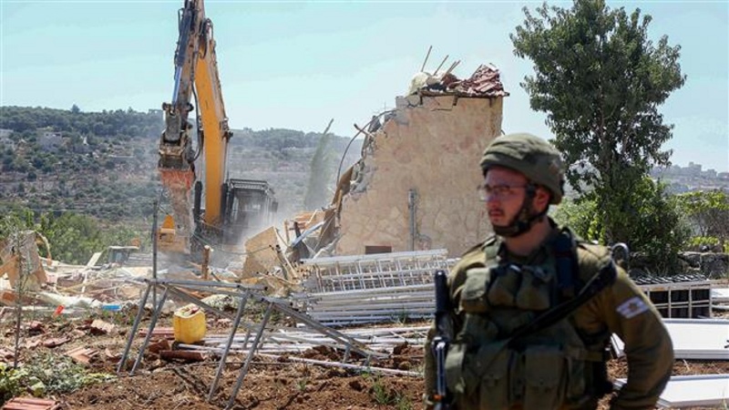 پندرہ روز میں فلسطینیوں کی چھبیس املاک مسمار