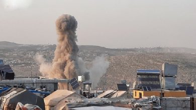 Photo of شام اور ترکی کی سرحد کے قریب دہشتگردوں پر فضائی حملہ
