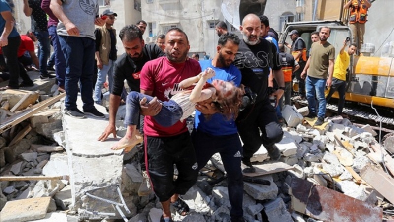 صیہونی حملوں میں 218 فلسطینی شہید