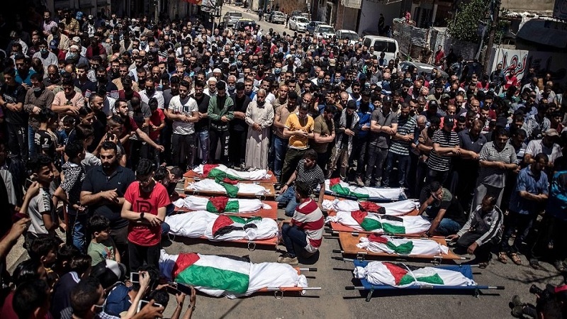 شہدائے غزہ اور غرب اردن کی تعداد میں اضافہ