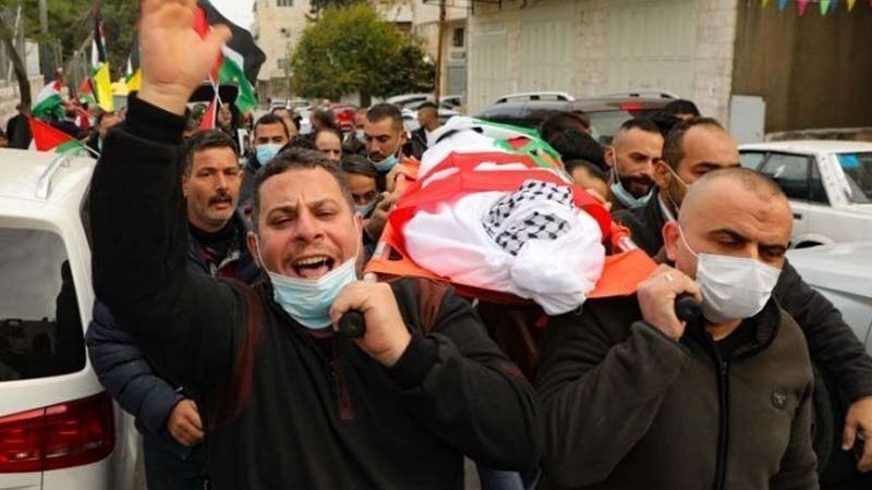 فلسطینی نوجوان کی شہادت