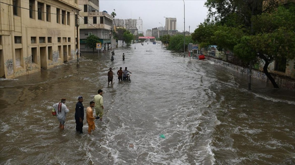 پاکستان میں سیلاب کی تباہی