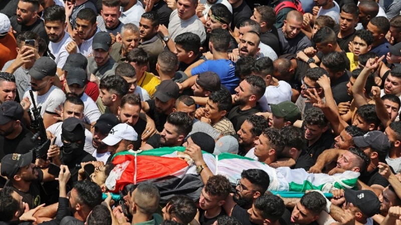 جنین شہر پر صیہونی فوج کے حملے میں ایک فلسطینی شہید تین زخمی